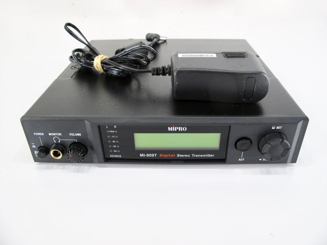 MiPro MI - 909T Digital Wireless In Ear Monitor System Transmitter - ZeereeZ