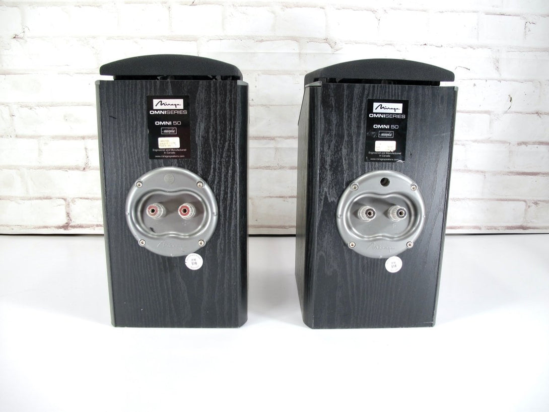 Mirage Omni 50 Omnipolar Stereo Bookshelf Speakers - ZeereeZ