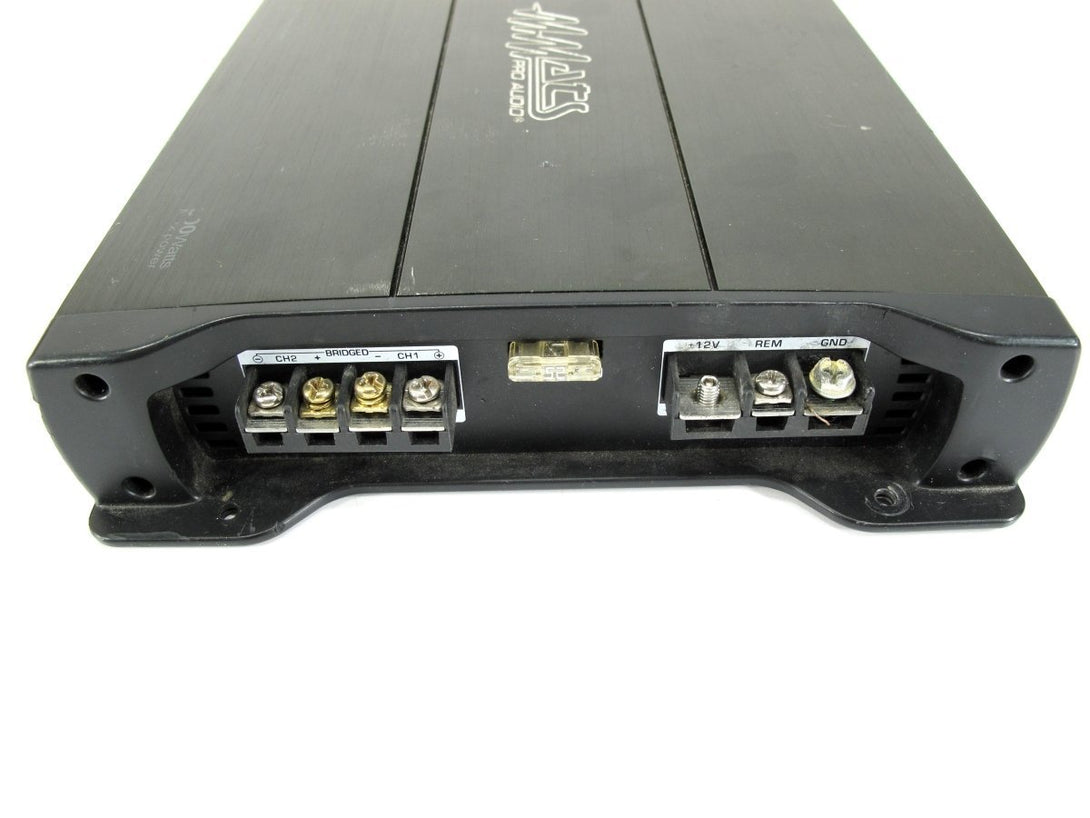 MMats E300.2 2 Channel 300 Watt Car Stereo Amplifier - ZeereeZ