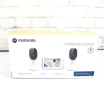 Motorola VM75 - 2 5 inch Cameras and Remote Pan Video Baby Monitor - ZeereeZ