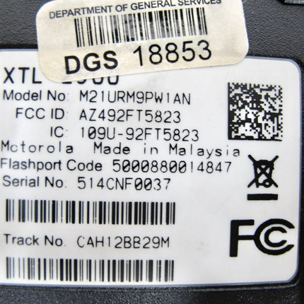 Motorola XTL 2500 M21URM9PW1AN Digital Mobile Radio w/ Mic 800MHz - ZeereeZ