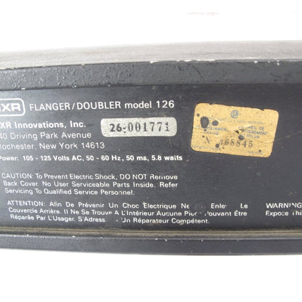 MXR MX - 126 1976 - 1979 Rare Vintage Rackmount Flanger / Doubler - Blue - ZeereeZ