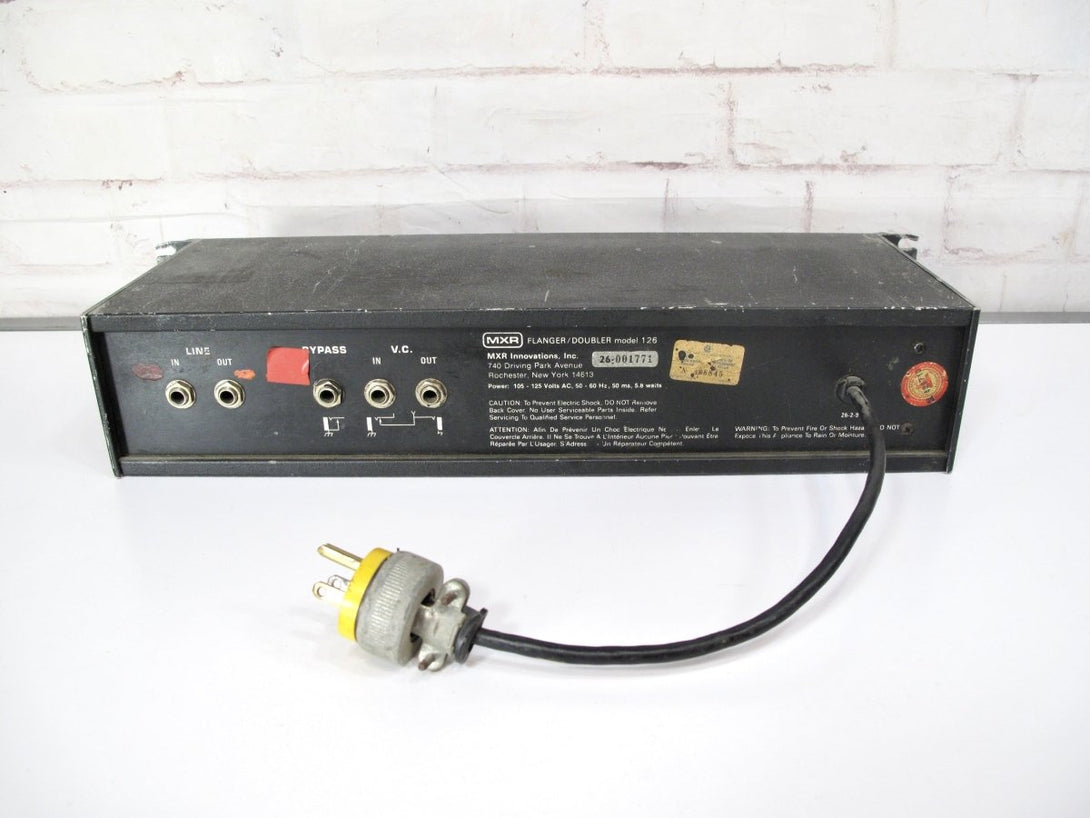 MXR MX - 126 1976 - 1979 Rare Vintage Rackmount Flanger / Doubler - Blue - ZeereeZ