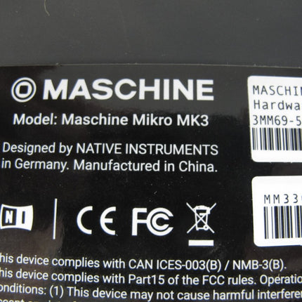 Native Instrument Maschine Mikro MK3 Drum Software Control Surface Interface - ZeereeZ