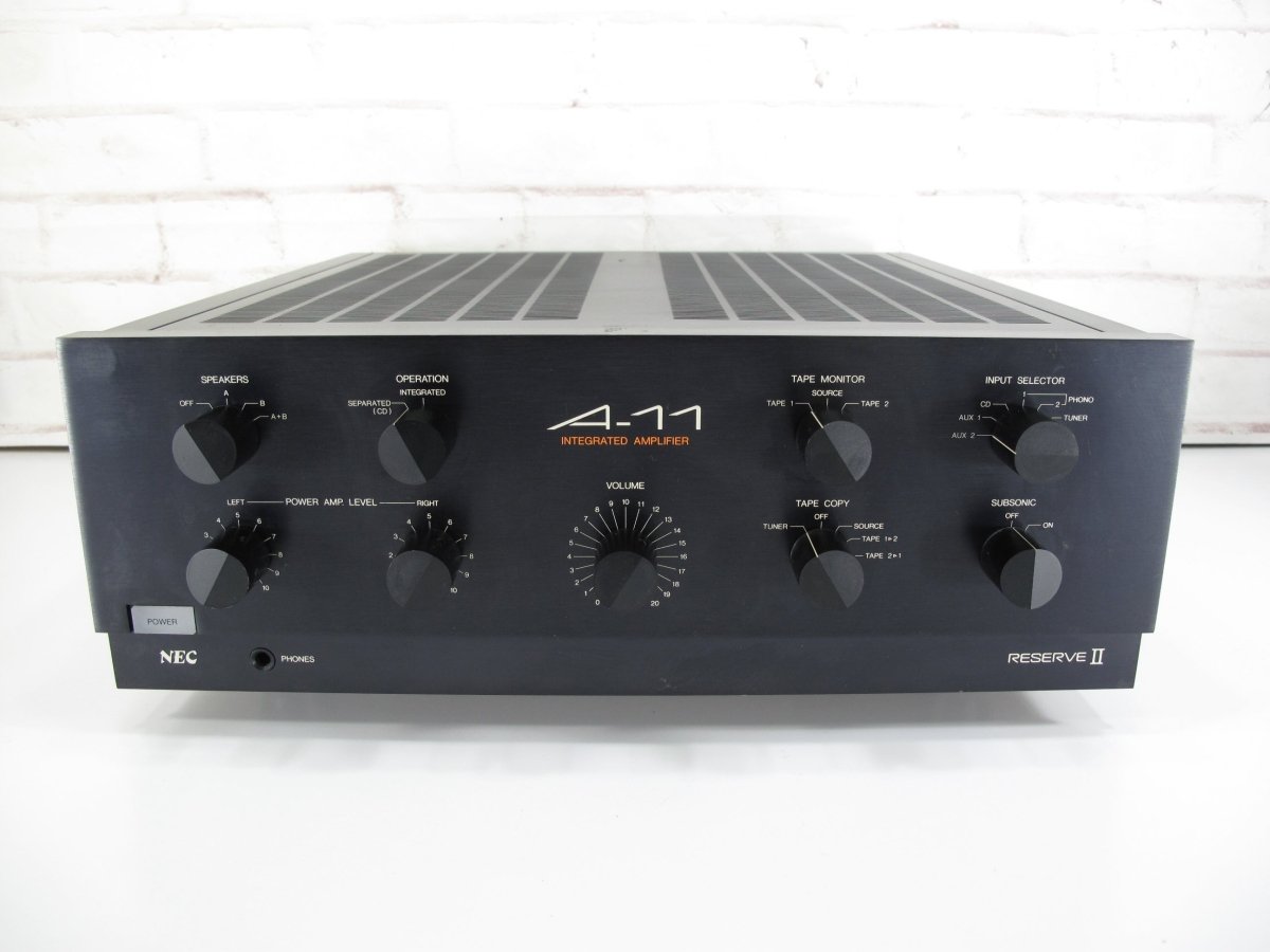 NEC A-11 Reserve II Type BC/BU EXTREMELY RARE Stereo