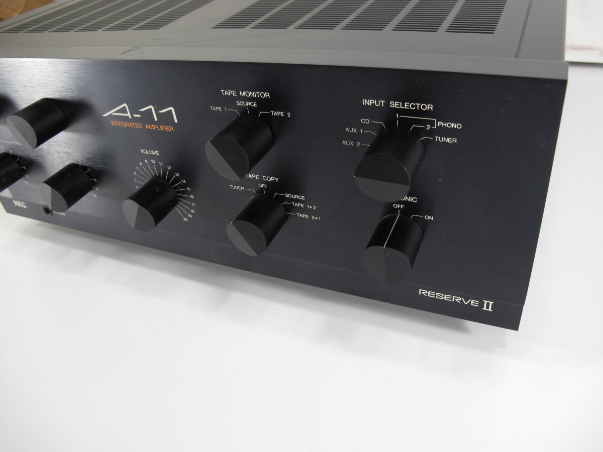 NEC A-11 Reserve II Type BC/BU EXTREMELY RARE Stereo