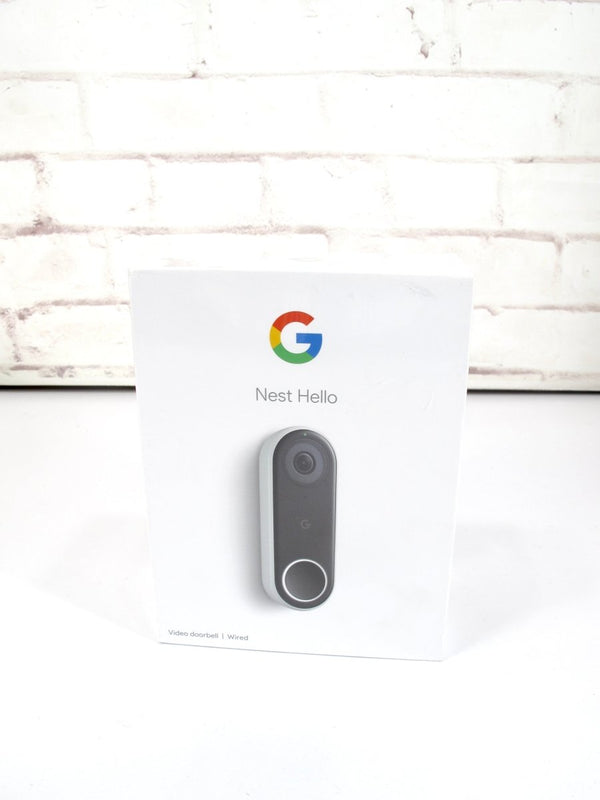 Nest Hello Video Doorbell HD Smart WiFi Security Camera w/ Night Vision (WIred) - ZeereeZ