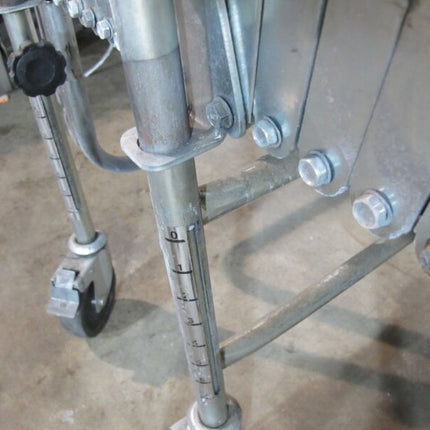 Nestaflex 275 24" x 10 - 24 ft Flexible Expandable Rolling Roller Conveyor System - ZeereeZ
