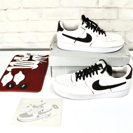 Nike Air Force 1 AF1/1 DC9895 - 100 White Varsity Red Low Top Sneaker Mens 11 - ZeereeZ