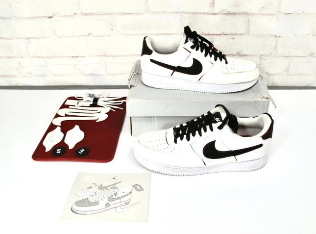 Nike Air Force 1 AF1/1 DC9895 - 100 White Varsity Red Low Top Sneaker Mens 11 - ZeereeZ