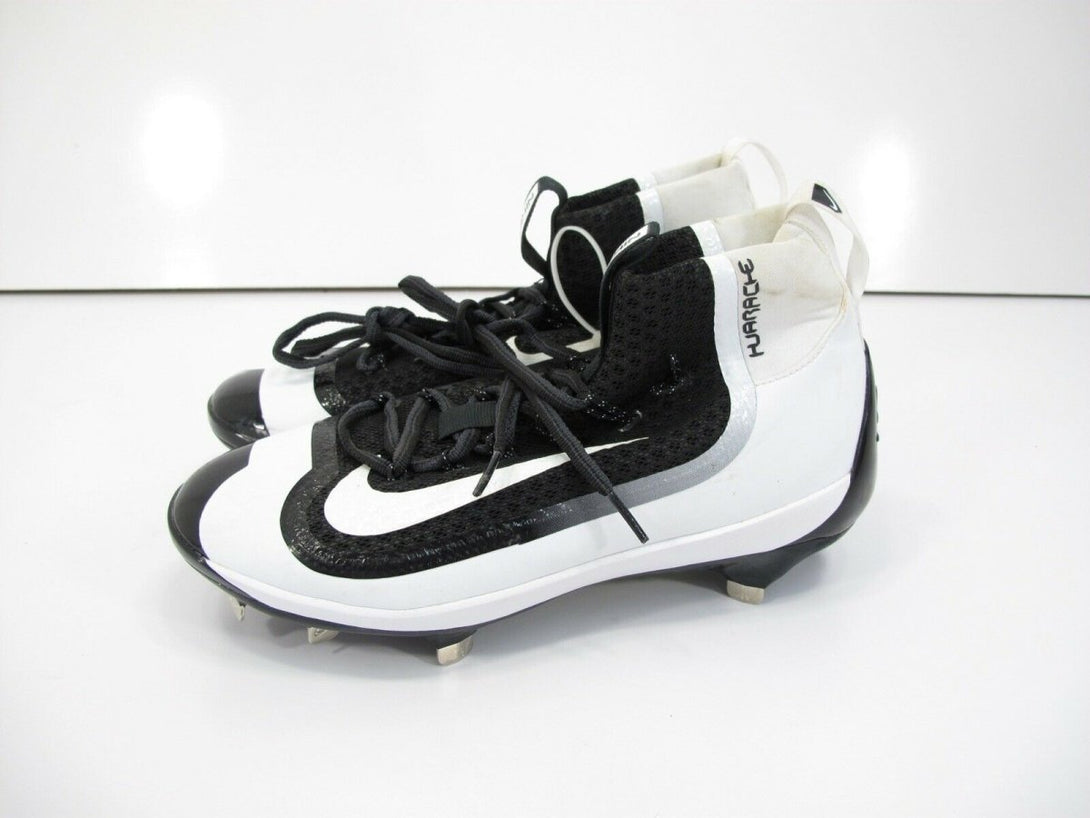 Nike Air Huarache 2KFilth Elite Mid Black White 749359 010 Baseball Cleats Sz 8 - ZeereeZ