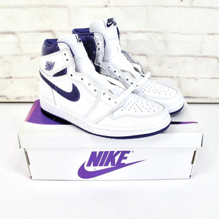 Nike Air Jordan 1 Retro High Court Purple Size Women’s Size 8 CD0461 - 15 - ZeereeZ