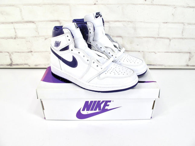 Nike Air Jordan 1 Retro High Court Purple Size Women’s Size 8 CD0461 - 15 - ZeereeZ