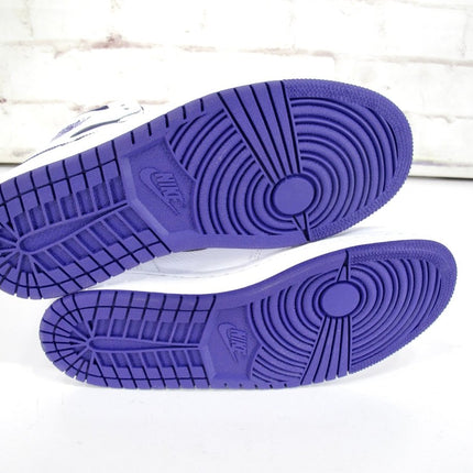 Nike Air Jordan 1 Retro High Court Purple Size Women’s Size 8 CD0461 - 15 - ZeereeZ
