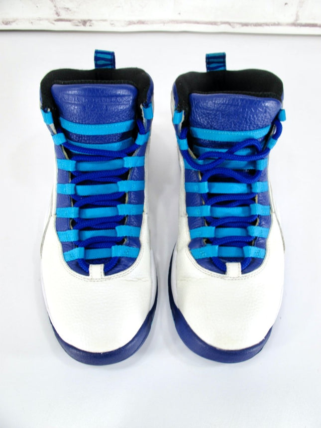 Nike Air Jordan 10 Retro Charlotte Hornets Men's Size 10 (310805 - 107) White - ZeereeZ