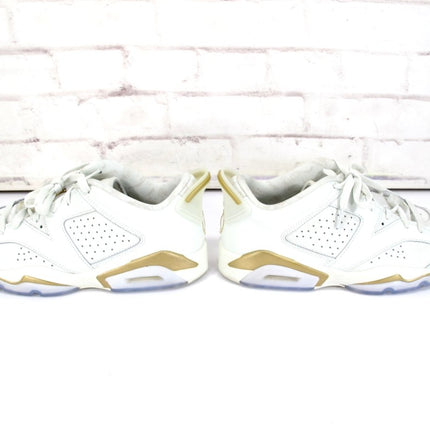 Nike Air Jordan 6 Retro Low GC "CNY" White Gold Shoes DH6928 - 073 Men's 9.5 - ZeereeZ