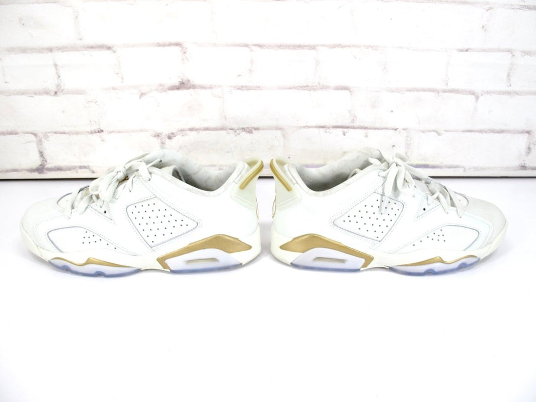 Nike Air Jordan 6 Retro Low GC "CNY" White Gold Shoes DH6928 - 073 Men's 9.5 - ZeereeZ