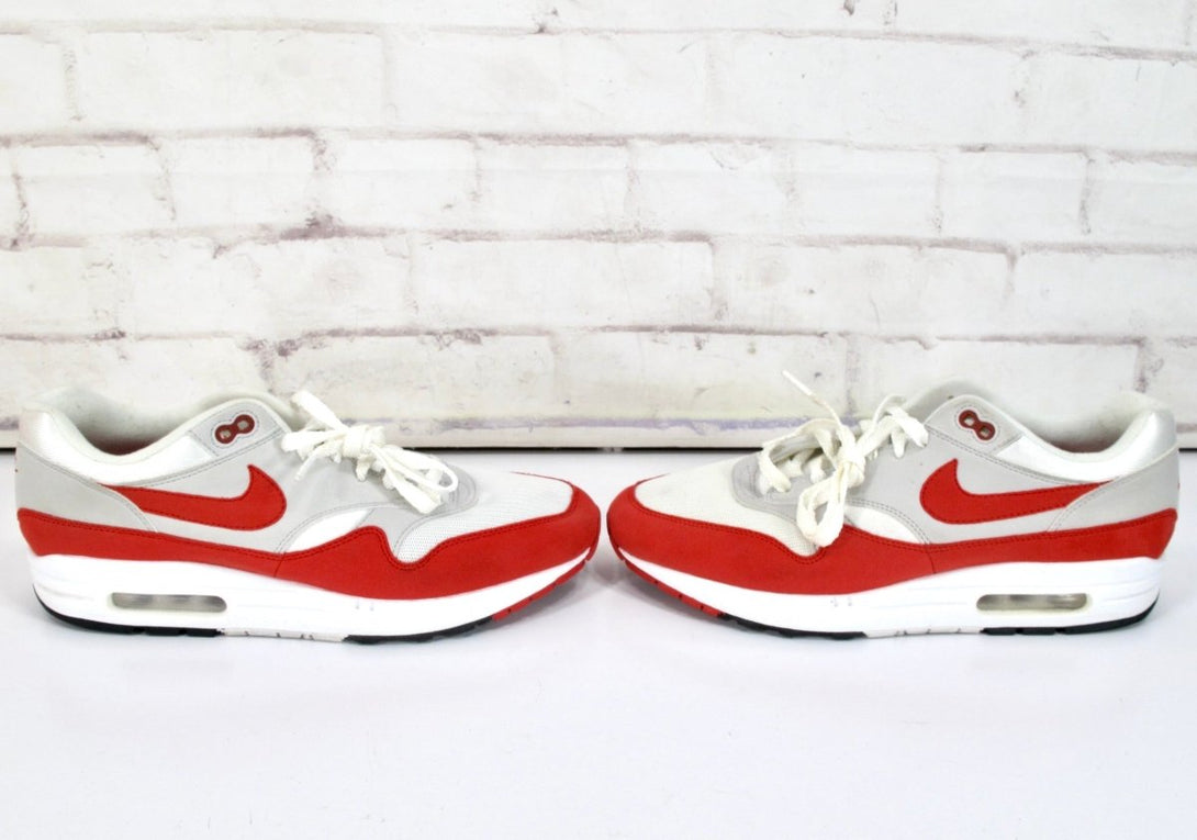 Nike Air Max 1 OG 2017 Re - Release Anniversary Mens 10.5. 908375 - 103 Red White - ZeereeZ