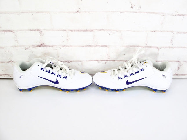 Nike Alpha Pro 2 TD LSU Tigers Iridescent Bottom Football Cleats Shoes Size 11 - ZeereeZ