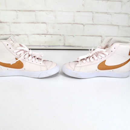 Nike Blazer Mid 77 White/Pink Women’s Sneakers Size US 8.5 DQ7574 - 600 - ZeereeZ