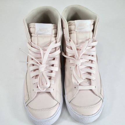 Nike Blazer Mid 77 White/Pink Women’s Sneakers Size US 8.5 DQ7574 - 600 - ZeereeZ