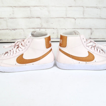 Nike Blazer Mid 77 White/Pink Women’s Sneakers Size US 8.5 DQ7574 - 600 - ZeereeZ