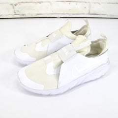 Nike Boys Flex Runner 2 DJ6038 - 100 White Slip - On Sneaker Shoes Size 7Y - ZeereeZ