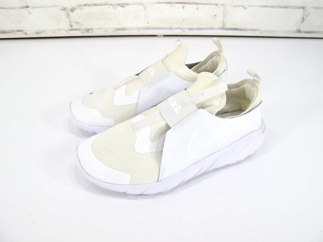 Nike Boys Flex Runner 2 DJ6038 - 100 White Slip - On Sneaker Shoes Size 7Y - ZeereeZ