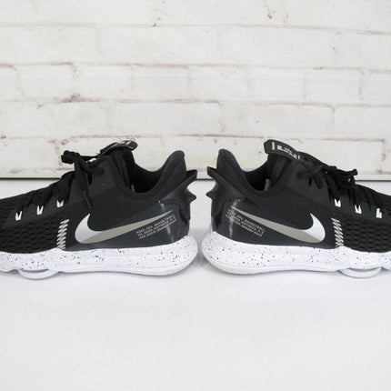 Nike Lebron Witness 5 Mens Sneakers Black Silver White CQ9380 - 001 US Sz 13 - ZeereeZ