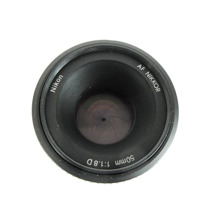 Nikon AF FX NIKKOR 50mm f/1.8D Lens for Nikon DSLR Cameras - ZeereeZ