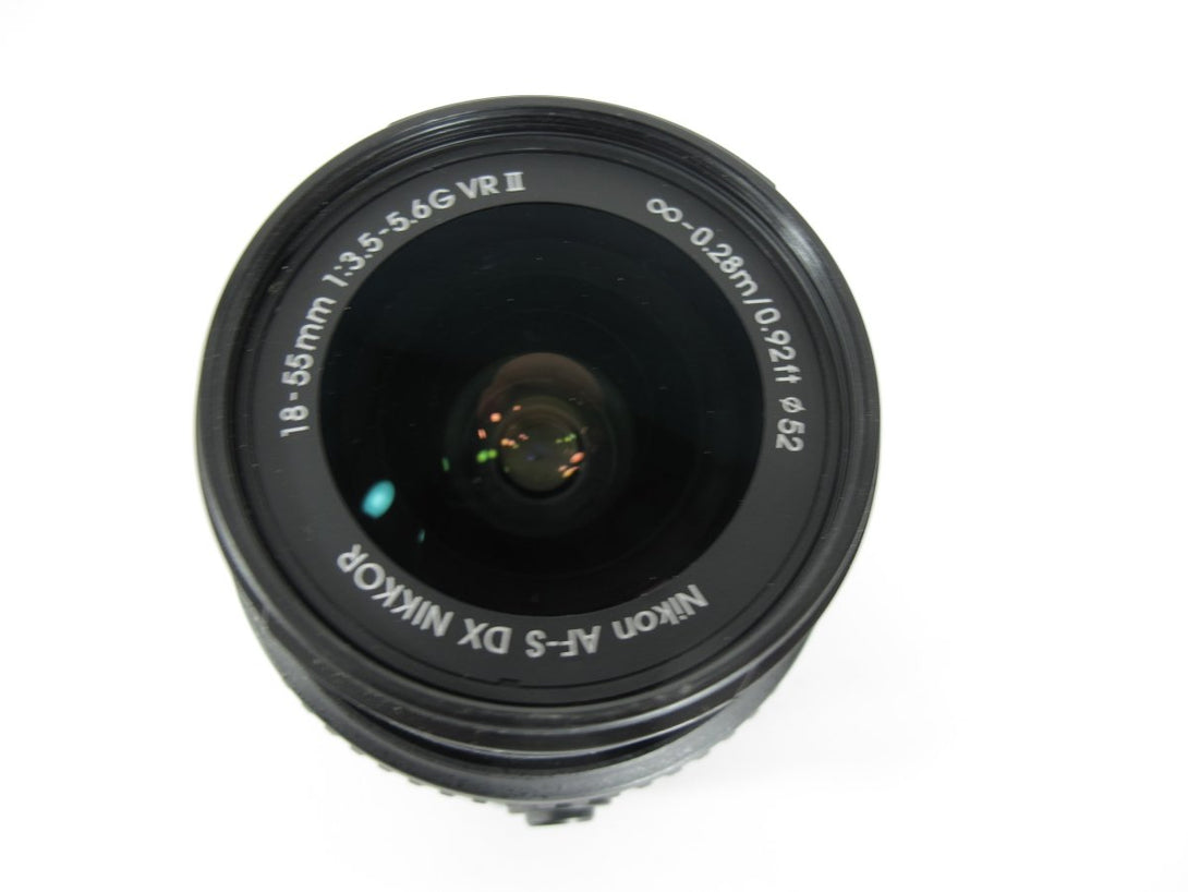 Nikon AF - S DX Nikkor 18 - 55mm f/3.5 - 5.6G VR II Camera Lens - ZeereeZ