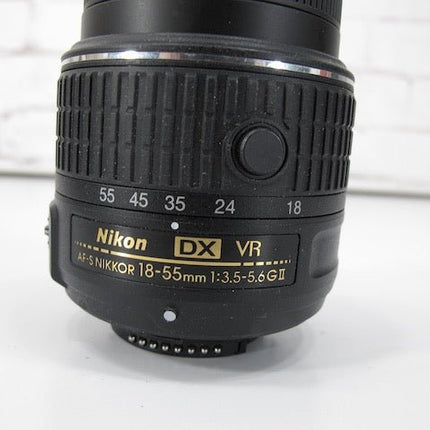 Nikon AF - S DX VR 3.5 - 5.6 18 - 55mm Nikkor Camera Lén - ZeereeZ