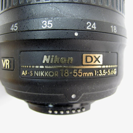 Nikon AF - S Nikkor 18 - 55mm 1:3.5 - 5.6 G DX SWM ED VR DSLR Camera Lens - ZeereeZ