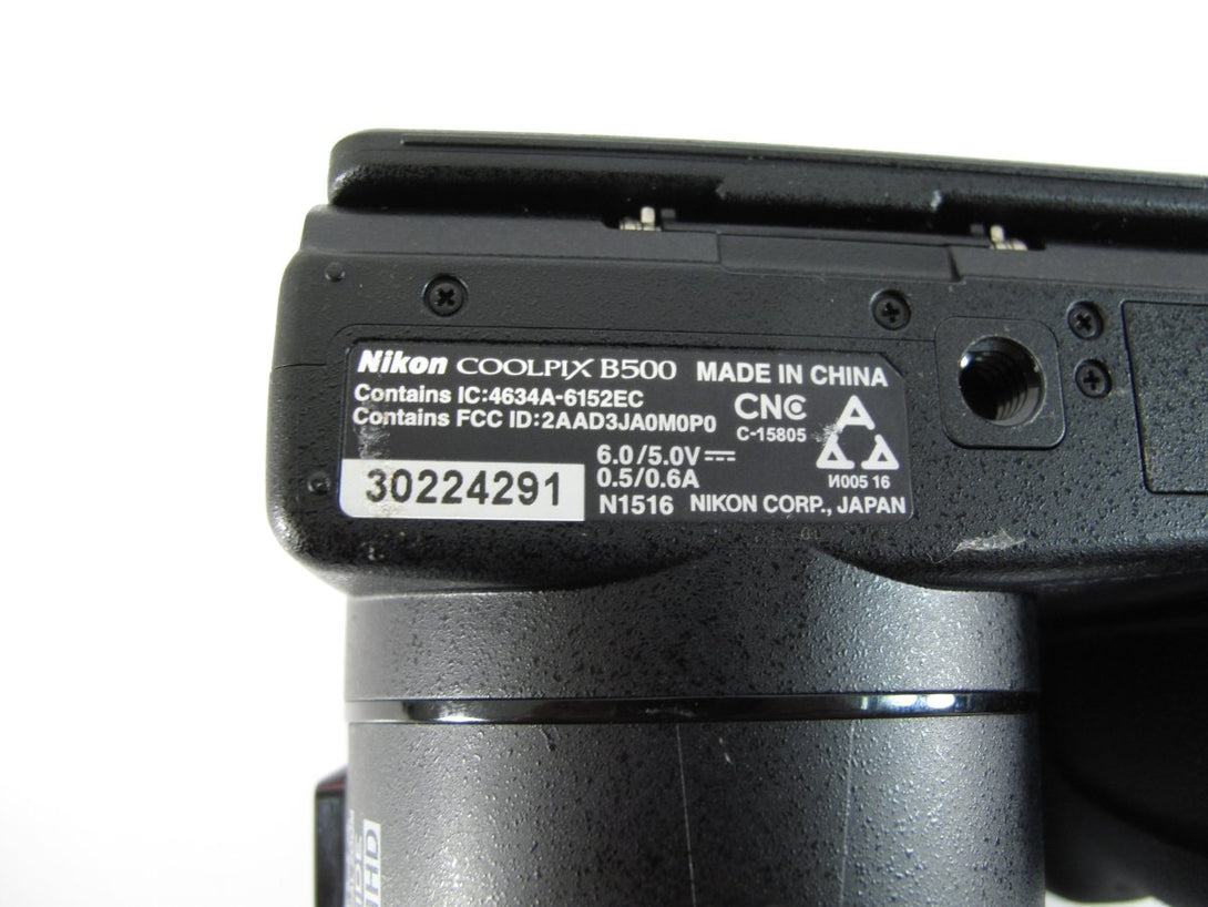 Nikon Coolpix B500 16MP 40x Optical Zoom HD Digital Camera Tilt Screen Black - ZeereeZ