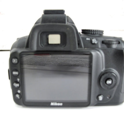 Nikon D3000 10.2MP Digital SLR Camera Body w/ Battery & Charger - ZeereeZ