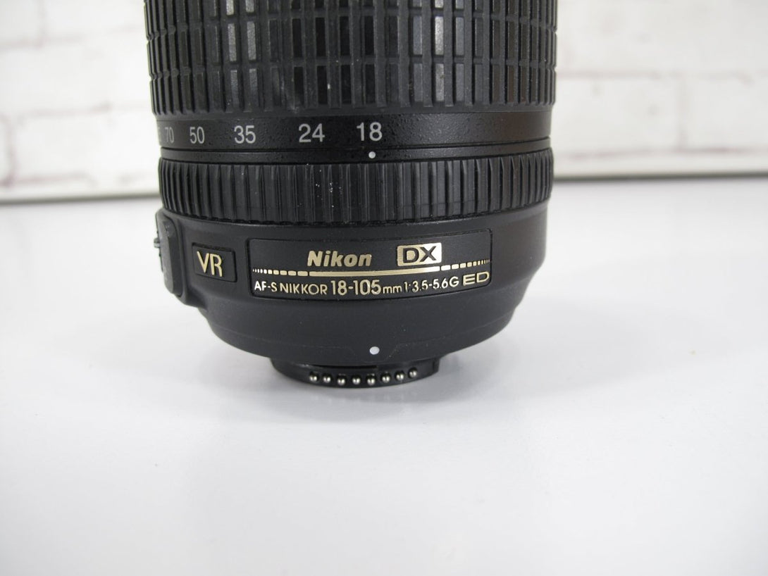 Nikon DX AF - S 18 - 105mm VR f/3.5 - 5.6 G ED Camera Lens - ZeereeZ