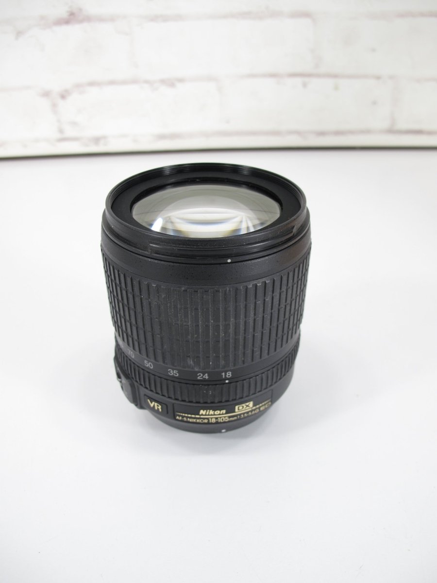 Nikon DX AF - S 18 - 105mm VR f/3.5 - 5.6 G ED Camera Lens - ZeereeZ