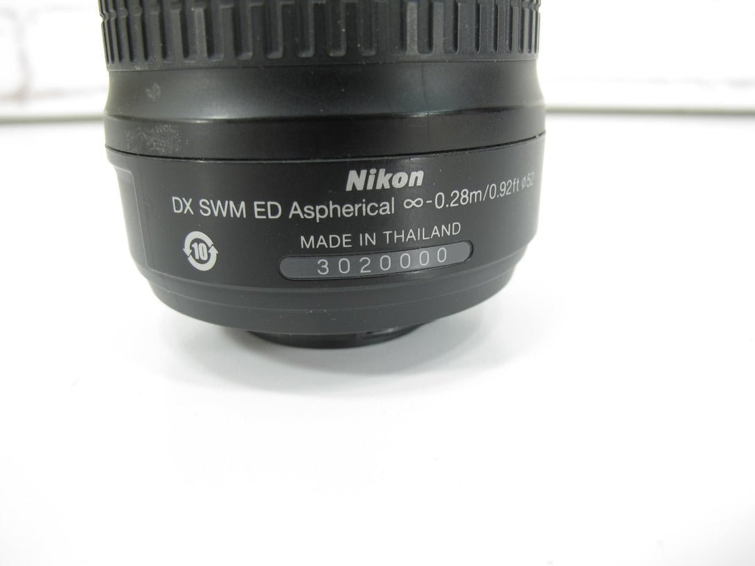 Nikon DX AF - S 18 - 55mm f/3.5 - 5.6 G II ED SLR Camera Zoom Lens - ZeereeZ