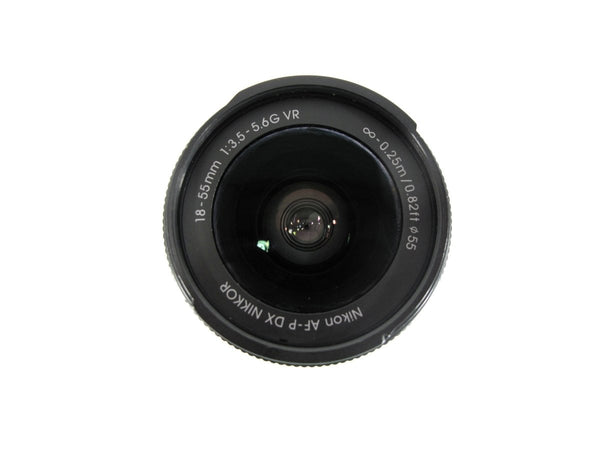 Nikon Nikkor AF - P 18 - 55mm f/3.5 - 5.6 G DX VR F - Mount DSLR Camera Lens - ZeereeZ