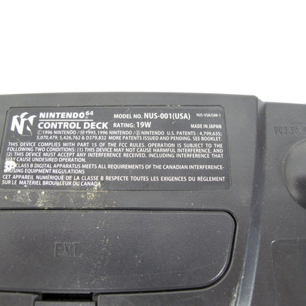 Nintendo 64 Vintage Video Game Console NUS - 001 - ZeereeZ