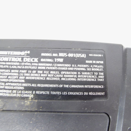 Nintendo 64 Vintage Video Game Console NUS - 001 - ZeereeZ