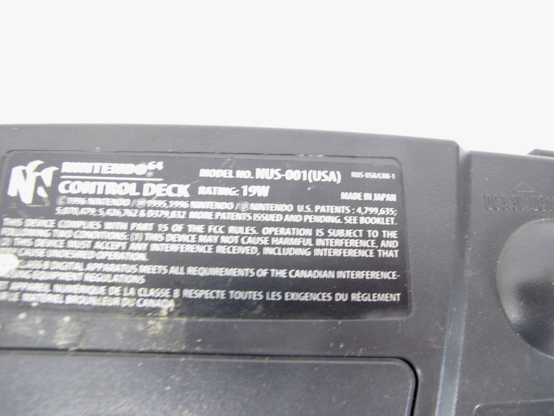Nintendo 64 Vintage Video Game Console NUS - 001 - ZeereeZ