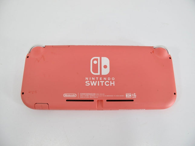 Nintendo HDH - 001 Switch Lite Coral Pink Handheld Video Game Console - ZeereeZ