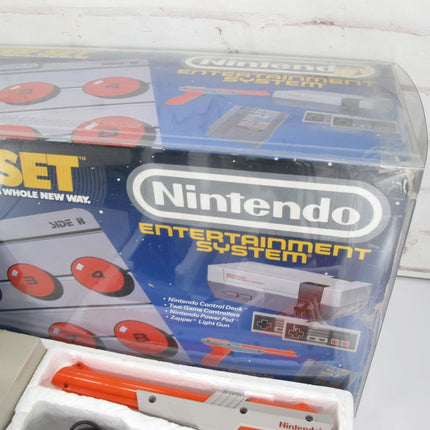 Nintendo NES Power Set Retro Video Game Console in Box w/ Protective Cover - ZeereeZ