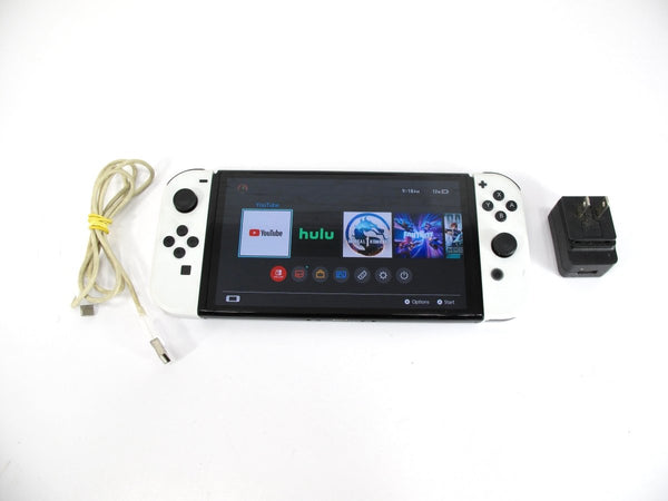 Nintendo Switch OLED HEG - 001 Handheld Console - 64GB - White - ZeereeZ