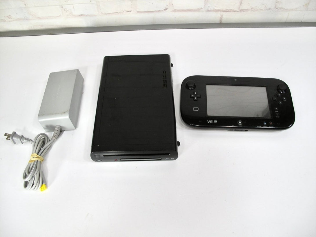 Nintendo Wii U WUP - 101(02) 32GB Black Video Game Console Only - ZeereeZ