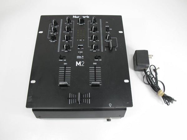 Numark M2 2 - Channel Scratch DJ Mixer Rack Mountable w/ 3 - Band EQ - ZeereeZ