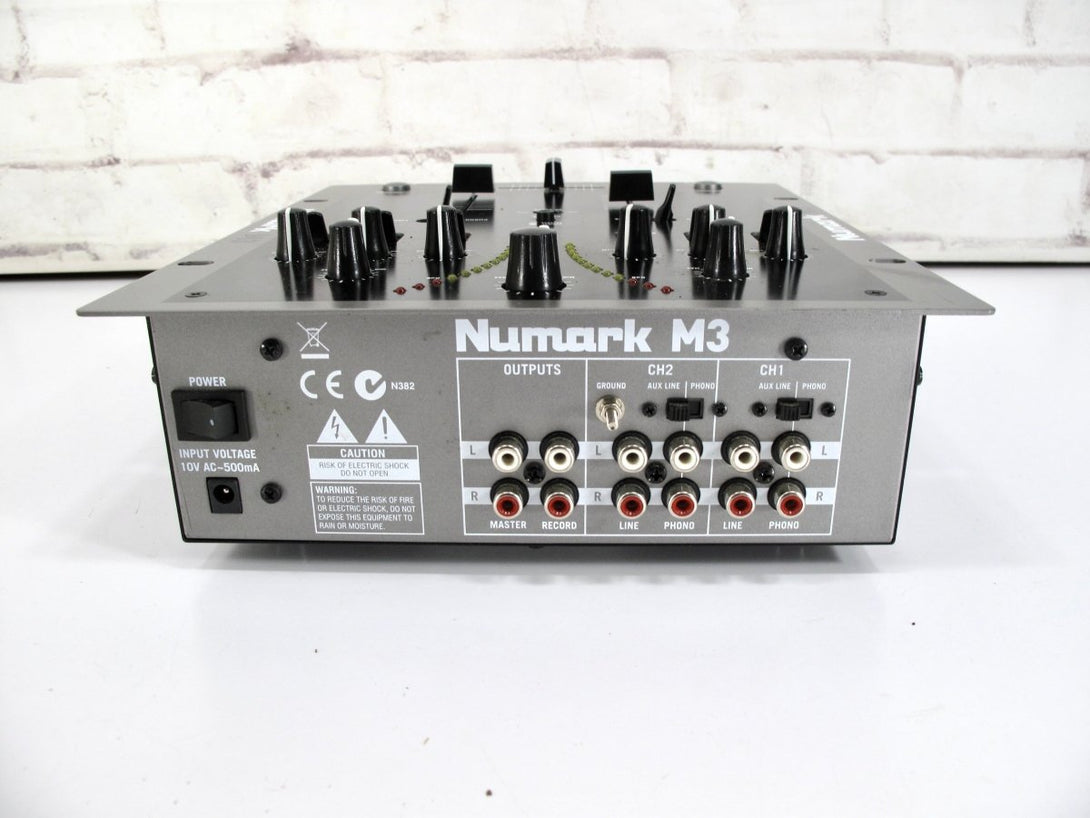 Numark M3 Tabletop 2 Channel Scratch DJ Mixer - ZeereeZ