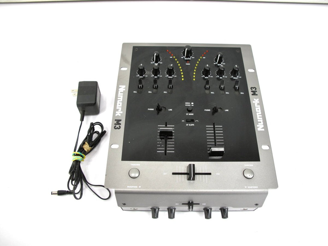 Numark M3 Tabletop 2 Channel Scratch DJ Mixer - ZeereeZ