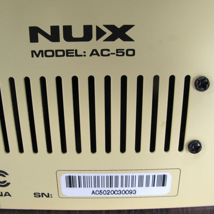 NUX Stageman AC - 50 Acoustic Guitar & Vocals Amplifier - ZeereeZ